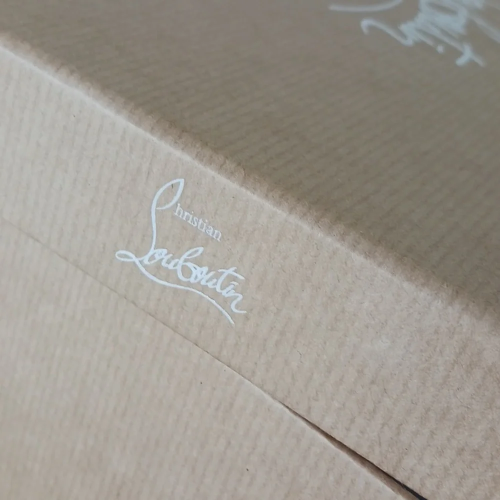 Christian Laboutin Empty Box Brown for bag 12